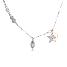 Show details for Delicate Copper or Brass Pendant Necklace with Full Guarantee