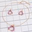 Show details for Origninal Love & Heart Medium Necklace and Earring Set