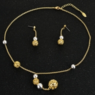 Picture of Bling Casual Dubai Necklace and Earring Set
