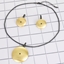 Show details for Nice Medium Multi-tone Plated Necklace and Earring Set