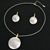 Picture of Nice Medium Multi-tone Plated Necklace and Earring Set