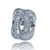 Picture of Natural Designed Luxury Platinum Plated Fashion Rings