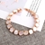 Picture of Zinc Alloy Rose Gold Plated Fashion Bracelet from Reliable Manufacturer