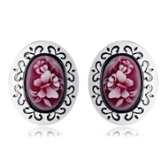 Picture of Latest Butterfly Gunmetal Plated Stud Earrings