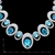 Picture of Gorgeous Zinc-Alloy Swarovski Element Collar 16 OR 18 Inches