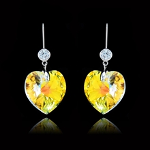 Show details for Kind  Swarovski Element Single Stone Drop & Dangle