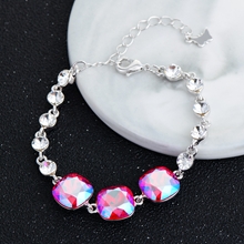 Show details for Great Value Red Swarovski Element Fashion Bracelet with Member Discount