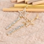 Show details for Great Swarovski Element Copper or Brass Dangle Earrings