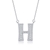 Picture of Purchase Platinum Plated White Pendant Necklace Exclusive Online