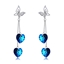 Show details for New Season Blue Zinc Alloy Dangle Earrings with Wow Elements