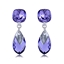 Show details for Unique Swarovski Element Zinc Alloy Dangle Earrings