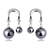 Picture of Classic Black Dangle Earrings with Fast Delivery