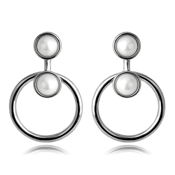 Picture of Great Value White Casual Dangle Earrings with Full Guarantee