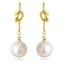 Show details for Classic Gold Plated Dangle Earrings Online Only