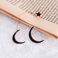 Show details for Black Copper or Brass Dangle Earrings from Editor Picks