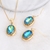 Picture of Designer Gold Plated Classic Necklace and Earring Set with No-Risk Return