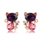 Show details for Beautiful Artificial Crystal Zinc Alloy Stud Earrings