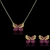 Picture of Skilled  Brass Cubic Zirconia 2 Pieces Jewelry Sets