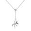 Show details for Filigree Bear Copper or Brass Pendant Necklace