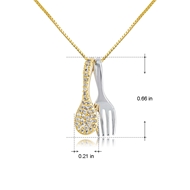 Picture of Brand New White Delicate Pendant Necklace Factory Supply