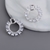 Picture of Delicate Cubic Zirconia Stud Earrings with Worldwide Shipping