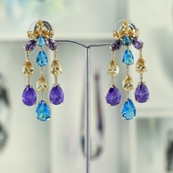 Picture of Recommended Gold Plated Casual Dangle Earrings from Top Designer