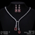 Picture of Great Value Red Cubic Zirconia Necklace and Earring Set at Factory Price