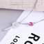 Show details for Pink 925 Sterling Silver Pendant Necklace from Reliable Manufacturer
