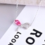 Show details for Sparkling Casual Platinum Plated Pendant Necklace