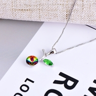 Show details for Amazing Casual 925 Sterling Silver Pendant Necklace