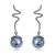 Picture of Zinc Alloy Blue Dangle Earrings Factory Supply