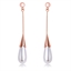 Show details for Pretty Artificial Pearl White Dangle Earrings