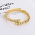 Picture of Popular Cubic Zirconia Gold Plated Fashion Bracelet