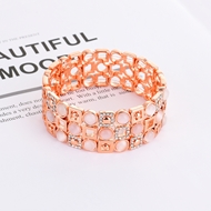 Show details for Classic Rose Gold Plated Fashion Bracelet with Fast Shipping Show details for Classic Rose Gold Plated Fashion Bracelet with Fast Shipping