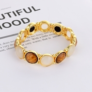 Picture of Fashion Opal Rose Gold Plated Fashion Bracelet