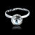 Picture of First-Rate  Swarovski Element Single Stone Fashion Rings