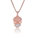 Picture of Sparkling And Fresh Colored Rose Gold Plated