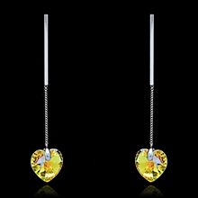 Show details for Touching And Cute Colourful Heart & Love Drop & Dangle