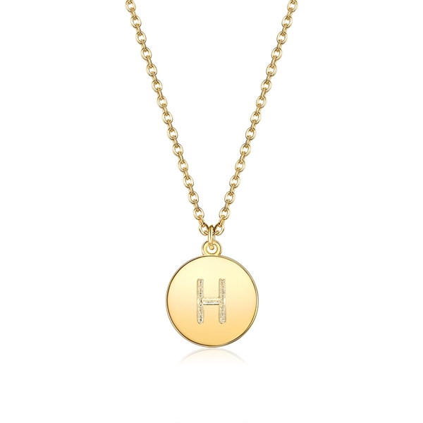 Picture of Designer Gold Plated Copper or Brass Pendant Necklace with Easy Return