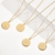 Picture of Impressive Gold Plated Copper or Brass Pendant Necklace at Great Low Price