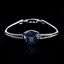 Show details for Exquisite Swarovski Element Platinum Plated Bangles