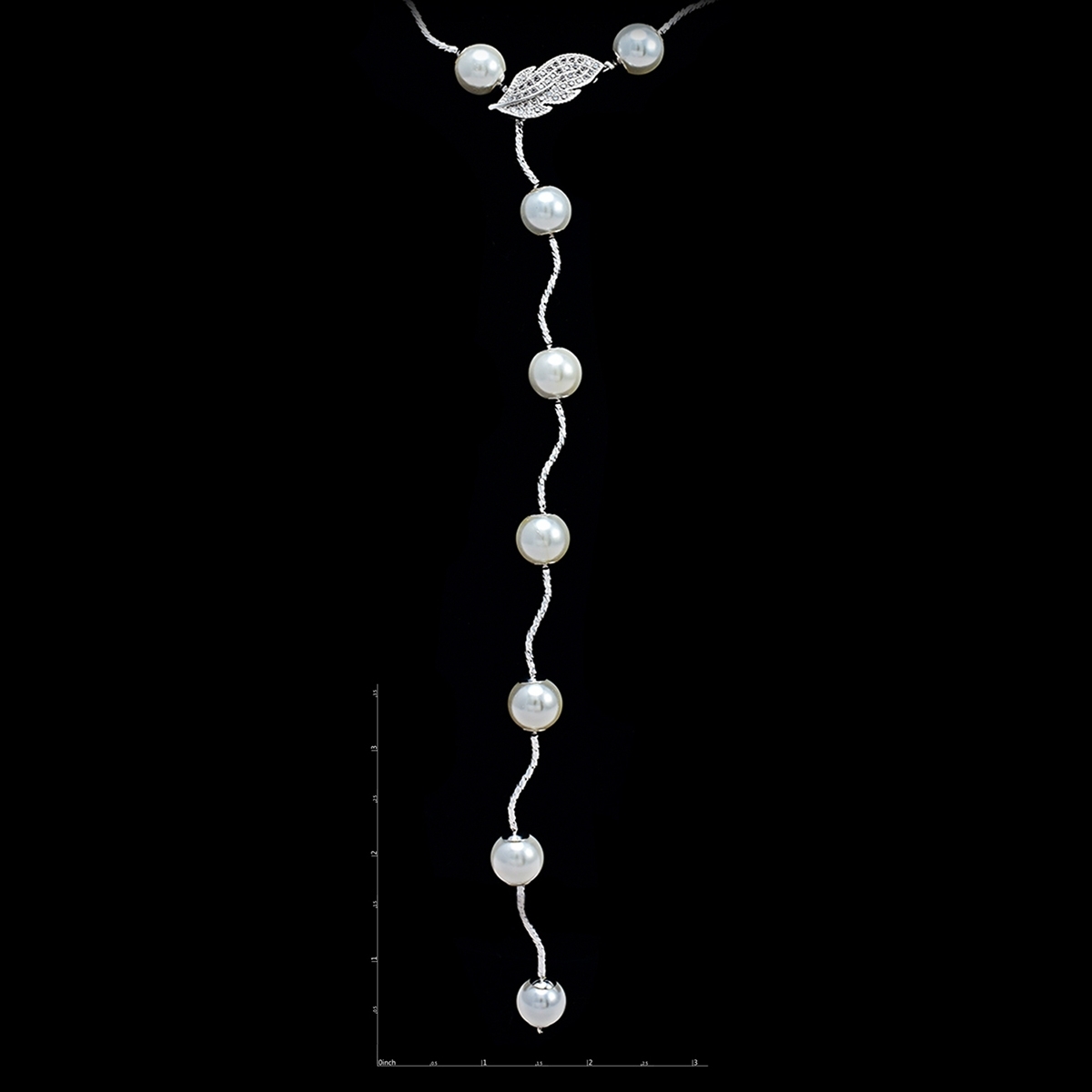 Flexible Designed Platinum Plated Brass Long Chain>20 Inches