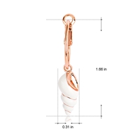 Picture of Zinc Alloy Rose Gold Plated Hoop Earrings with Unbeatable Quality