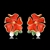 Picture of Classic Flower Stud Earrings Online Only
