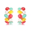 Show details for Fast Selling Colorful Zinc Alloy Stud Earrings Factory Direct Supply