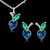 Picture of Zinc Alloy Platinum Plated Necklace and Earring Set in Exclusive Design