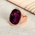Picture of Fashionable Casual Rose Gold Plated Fashion Ring