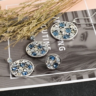 Show details for Zinc Alloy Swarovski Element 3 Piece Jewelry Set in Flattering Style