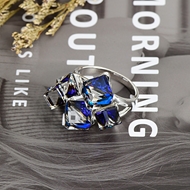 Show details for Wholesale Platinum Plated Zinc Alloy Fashion Ring with No-Risk Return