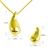 Picture of Copper or Brass Gold Plated Necklace and Earring Set at Unbeatable Price